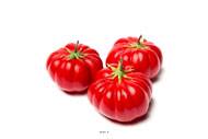 Tomate Cœur de bœuf et feuilles x3 Plastique soufflé D 80x65 mm