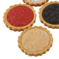 Assortiment de 6 tartelettes en lot de 6 en Plastique soufflé D 80 mm