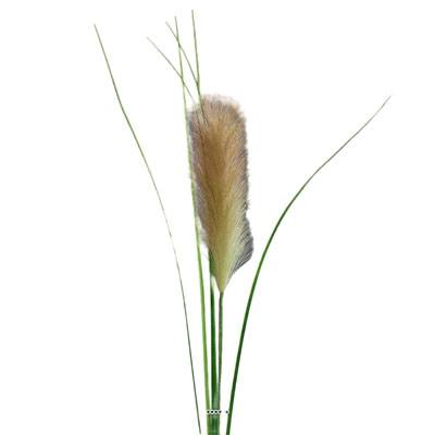 Herbe de la Pampa artificielle H 97 cm superbe plumeau Pêche