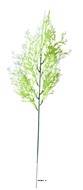 Herbe de mer en pic plastique artificiel vert-blanc H 48 cm aerienne