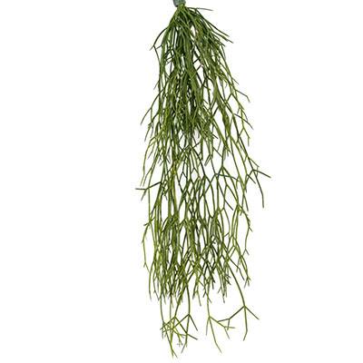 Chute de cactus rhipsalis artificiel L 60 cm l 20 cm