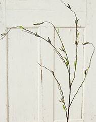 Branche de saule artificiel H 125 cm 9 feuilles