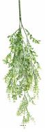 Chute de senecio cineraria artificiel en fleurs Longueur 65 cm plastique