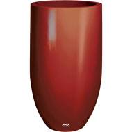 Bac fibres de verre robuste et revtement gelcoat qualit marine  35 cm H 125 cm Ext. cigare rouge rubis