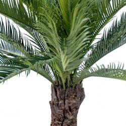 Palmier Artificiel Cycas en pot H 90 cm Vert