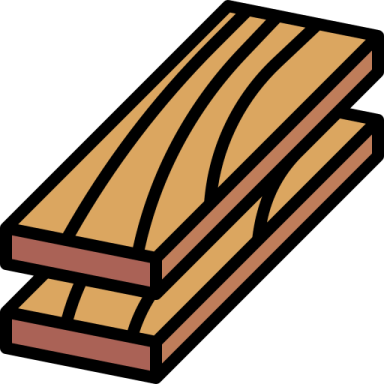 planches de bois