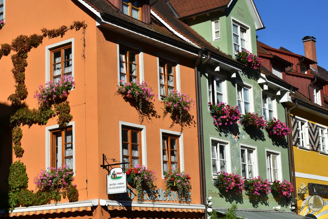 balcons fleurs artificielles